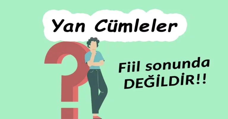 Almanca Yan Cümle: Fiili Sonunda DEĞİL?